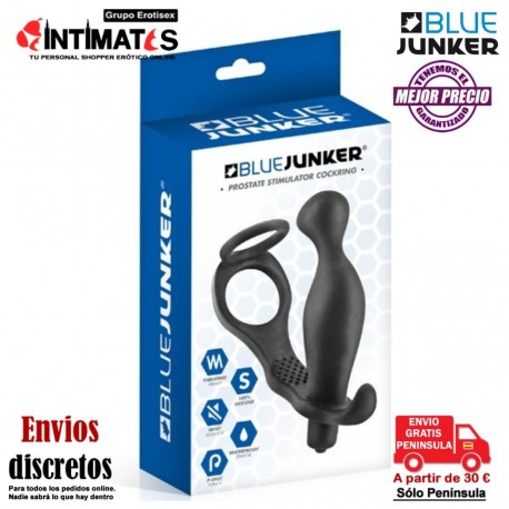 Prostate Stimulator Cockring · Blue Junker, que puedes adquirir en intimates.es "Tu Personal Shopper Erótico"