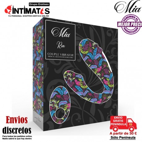 Rin · Vibrador para jugar en pareja · Mia, que puedes adquirir en intimates.es "Tu Personal Shopper Erótico"