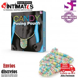 Candy Posing Pouch · Tanga comestible de hombre · Spencer & Fleetwood