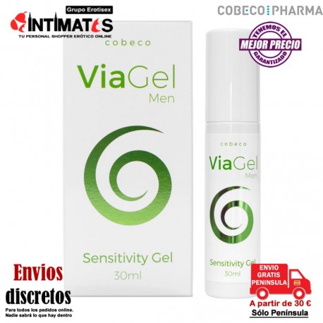 ViaGel for Men 30ml · Gel estimulante · Cobeco, que puedes adquirir en intimates.es "Tu Personal Shopper Erótico"