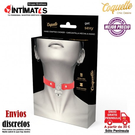 Gargantilla con corazón con llave · Coquette Chic Desire , que puedes adquirir en intimates.es "Tu Personal Shopper Erótico"