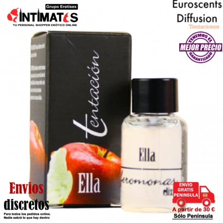 Tentación Ella · Perfume de feromonas · Eurocents, que puedes adquirir en intimates.es "Tu Personal Shopper Erótico"