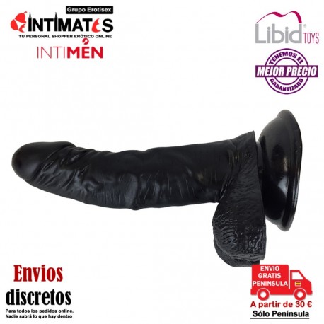 Kintu · Dildo realista de color negro · Libid Toys, que puedes adquirir en intimates.es "Tu Personal Shopper Erótico"