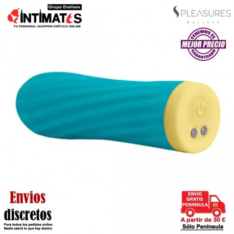 Twist & Shout · Bala vibradora con 10 funciones de vibración · S Pleasures Bullets, que puedes adquirir en intimates.es "Tu Personal Shopper Erótico"