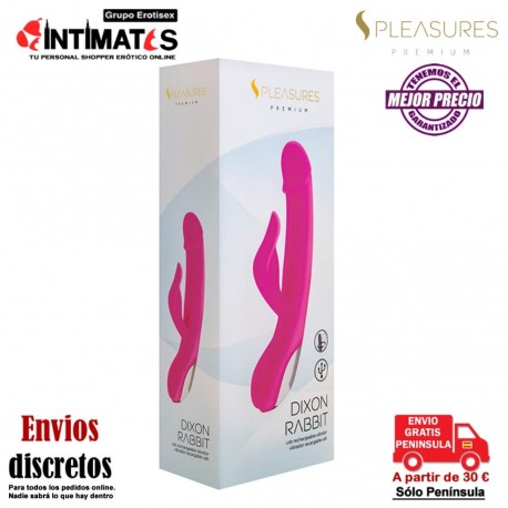 Dixon Rabbit · Vibrador de Clítoris y punto G · S Pleasures Premium, que puedes adquirir en intimates.es "Tu Personal Shopper Erótico"