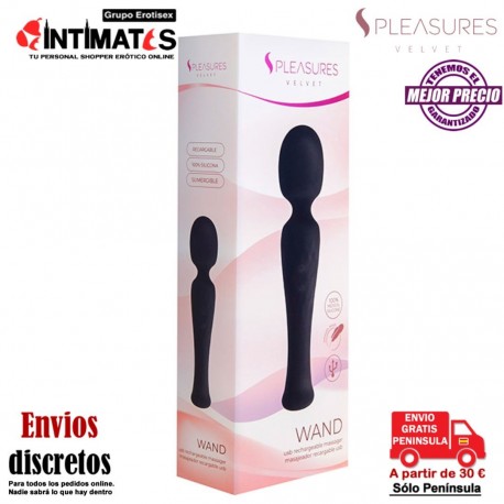 Wand · Masajeador externo · S Pleasures Velvet, que puedes adquirir en intimates.es "Tu Personal Shopper Erótico"
