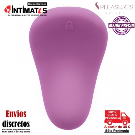 Sweetie · Mini vibrador para estimulación externa · S Pleasures Velvet, que puedes adquirir en intimates.es "Tu Personal Shopper Erótico"