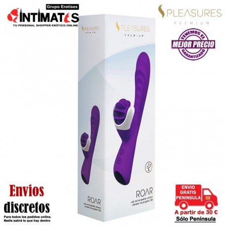 Roar · Vibrador de doble estimulación · S Pleasures, que puedes adquirir en intimates.es "Tu Personal Shopper Erótico"