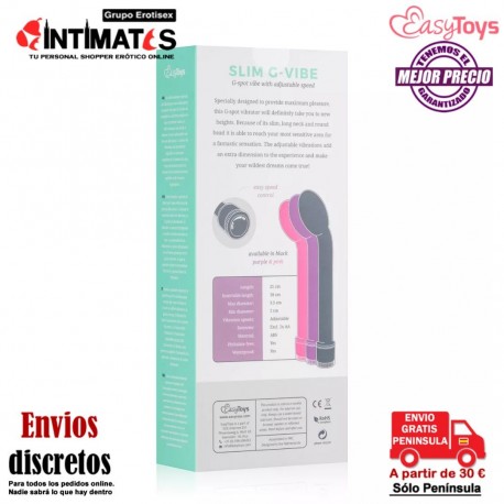 Slim G-Vibe · Vibrador punto G · EasyToys, que puedes adquirir en intimates.es "Tu Personal Shopper Erótico"