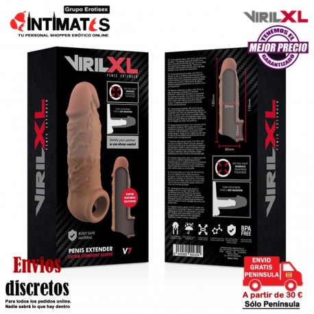 V7 Funda de Silicona · Añade hasta un 40% · VirilXL, que puedes adquirir en intimates.es "Tu Personal Shopper Erótico"