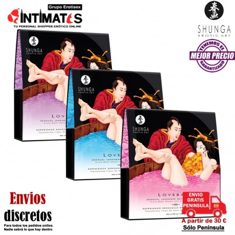 Love Bath · Baños de amor · Shunga, que puedes adquirir en intimates.es "Tu Personal Shopper Erótico"