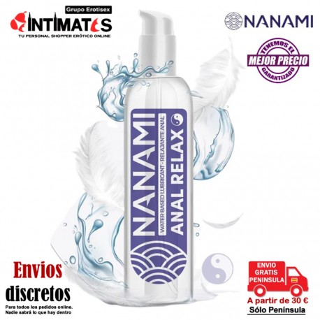 Anal Relax 150ml · Lubricante relajante efecto seda · Nanami, que puedes adquirir en intimates.es "Tu Personal Shopper Erótico"