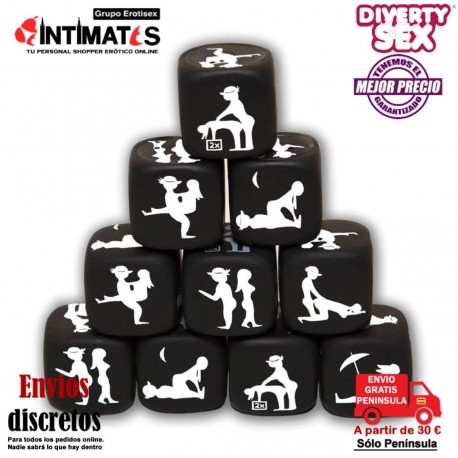 Dado de la pasíón · Posturas eróticas · Diverty Sex, que puedes adquirir en intimates.es "Tu Personal Shopper Erótico"