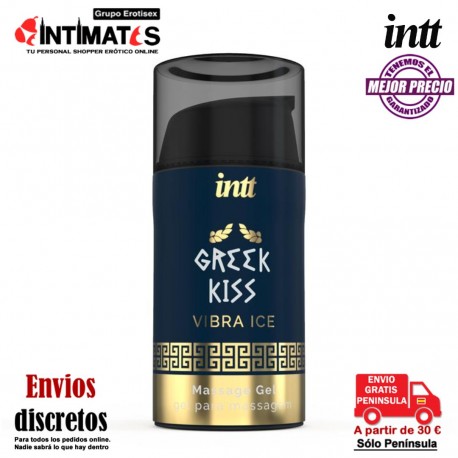 Greek Kiss · Gel efecto frio para zona anal 15 ml · intt , que puedes adquirir en intimates.es "Tu Personal Shopper Erótico"
