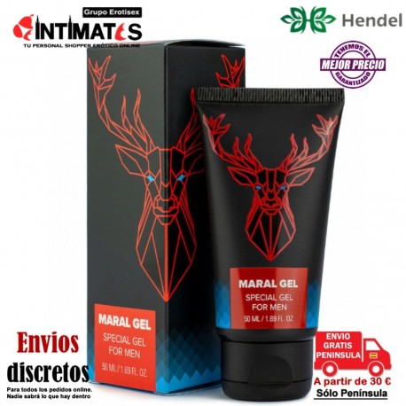 Gel para agrandar el pene e incrementar la erección · Maral, que puedes adquirir en intimates.es "Tu Personal Shopper Erótico"
