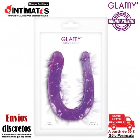 Double Dong · Consolador con dos cabezas · Glamy, que puedes adquirir en intimates.es "Tu Personal Shopper Erótico"