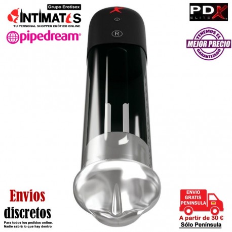 Blowjob Power Pump · Masturbador sensación succión · PDX Elite, que puedes adquirir en intimates.es "Tu Personal Shopper Erótico"