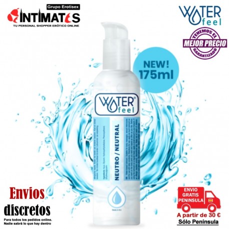 Neutro / Neutral · Lubricante a base de agua 175ml · Waterfeel® , que puedes adquirir en intimates.es "Tu Personal Shopper Erótico"