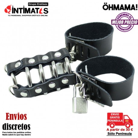Jaula de castidad para el pene con anillas metálicas · ÖhMama, que puedes adquirir en intimates.es "Tu Personal Shopper Erótico"