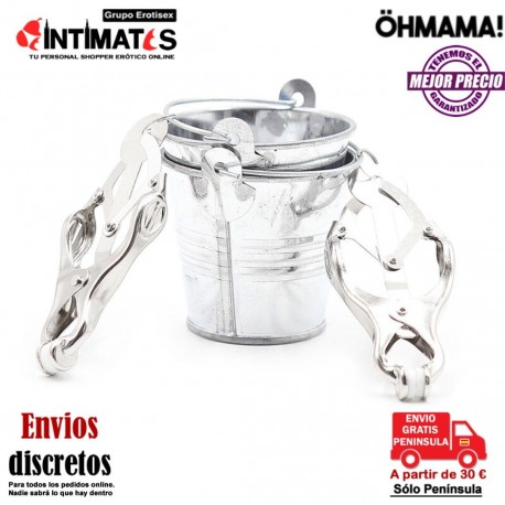 Pinzas para los pezones con cubos · ÖhMama , que puedes adquirir en intimates.es "Tu Personal Shopper Erótico"