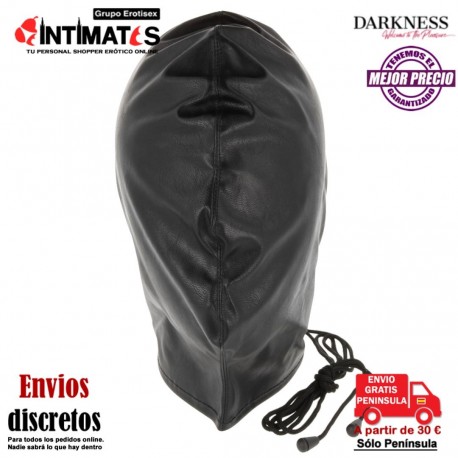 Black Balaclava · Máscara negra · Darkness , que puedes adquirir en intimates.es "Tu Personal Shopper Erótico"