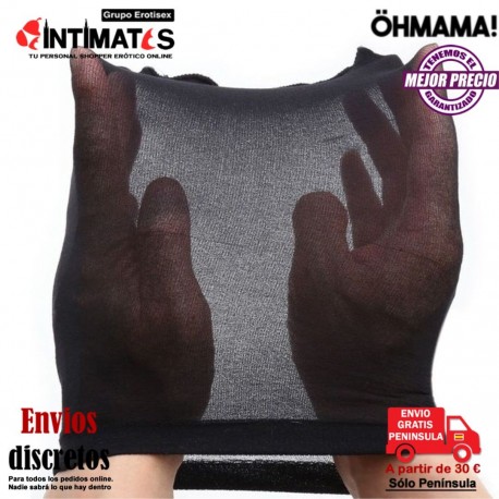 Fetish · Medias negras para la cabeza · ÖhMama , que puedes adquirir en intimates.es "Tu Personal Shopper Erótico"
