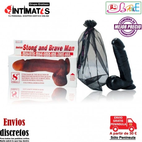 American Strong and Brave Man · Dildo realístico · Baile , que puedes adquirir en intimates.es "Tu Personal Shopper Erótico"