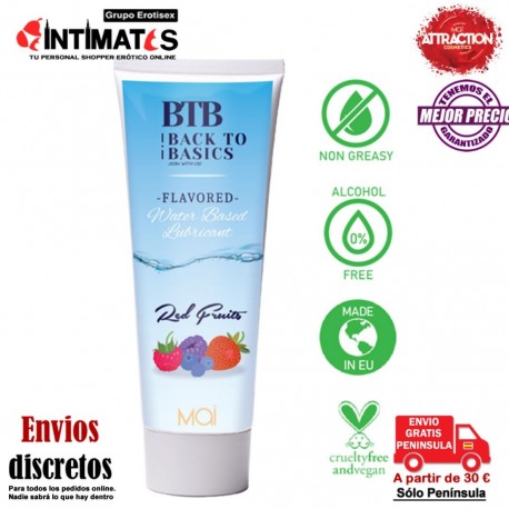 BTB Flavored · Lubricante base agua con sabor 75 ml · Mai, que puedes adquirir en intimates.es "Tu Personal Shopper Erótico"