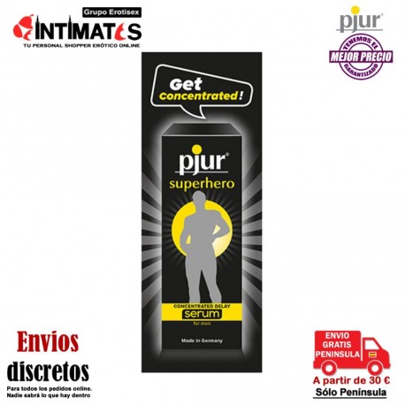 Superhero · Suero retardante 1,5ml · Pjur