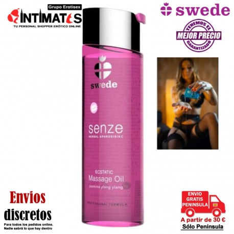 Senze - Ecstatic Massage Oil 150ml · Swede, que puedes adquirir en intimates.es "Tu Personal Shopper Erótico"