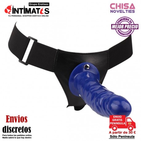 Penis Extender 7,5" · Arnés con dildo hueco · Hi-Basic, que puedes adquirir en intimates.es "Tu Personal Shopper Erótico"