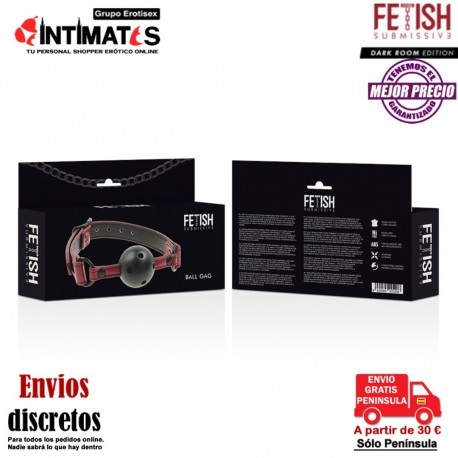 Breathable Ball Gag · Mordaza Transpirable · Fetish Submissive , que puedes adquirir en intimates.es "Tu Personal Shopper Erótico"
