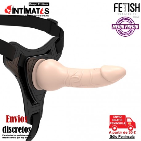 Silicone Strap-On · Arnés con pene realístico 160mm · Fetish Submissive , que puedes adquirir en intimates.es "Tu Personal Shopper Erótico"