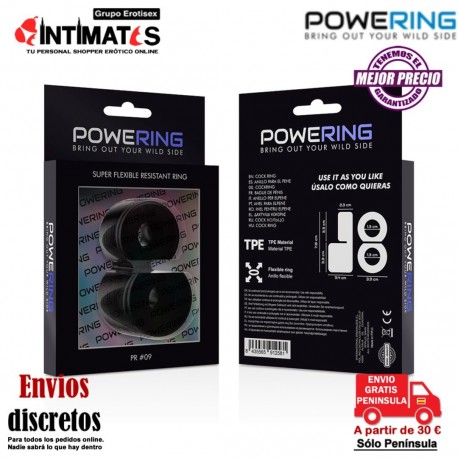 PR 09 · Anillo de pene y de testículos · Powering , que puedes adquirir en intimates.es "Tu Personal Shopper Erótico"