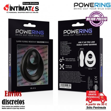 PR 14 · Anillo para el pene y testículos · Powering , que puedes adquirir en intimates.es "Tu Personal Shopper Erótico"