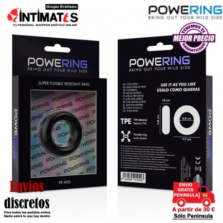 PR 05 · Anillo para el pene · Powering , que puedes adquirir en intimates.es "Tu Personal Shopper Erótico"