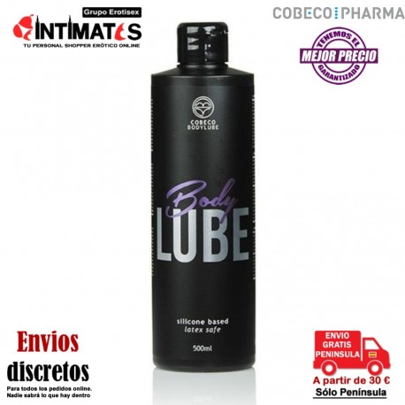 Body Lube Silicone Based - 500ml · Cobeco , que puedes adquirir en intimates.es "Tu Personal Shopper Erótico"