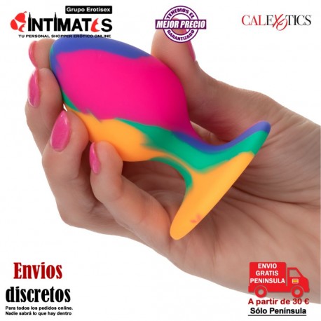 Cheeky™ - M· Plug anal con diseño Tie-Dye · CalExotics , que puedes adquirir en intimates.es "Tu Personal Shopper Erótico"