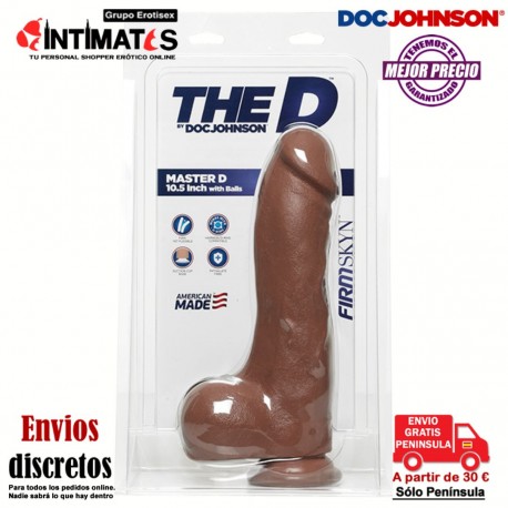 Master D - Firmskyn™ · Consolador con 270mm · The D™ by Doc Johnson , que puedes adquirir en intimates.es "Tu Personal Shopper Erótico"