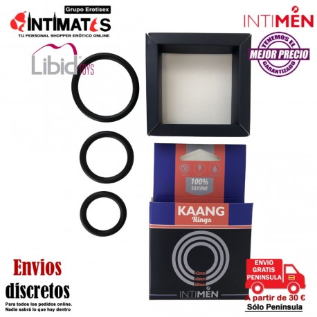 Kaang · Set de 3 anillos para el pene · Intimen, que puedes adquirir en intimates.es "Tu Personal Shopper Erótico"