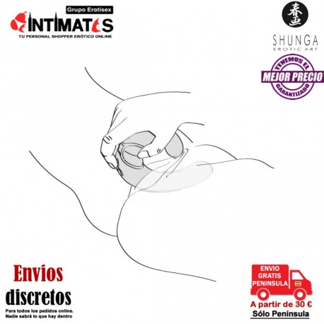 Miyo · Vibrador para estimular Punto G y Clítoris · Shunga , que puedes adquirir en intimates.es "Tu Personal Shopper Erótico"