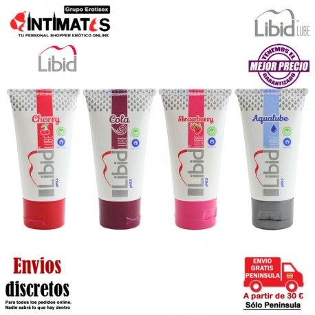 Libid Lube 50 ml · Lubricante a base de agua con sabor · Libid , que puedes adquirir en intimates.es "Tu Personal Shopper Erótico"