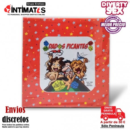 Dados Picantes · Acción y parte del cuerpo · Diablo Picante , que puedes adquirir en intimates.es "Tu Personal Shopper Erótico"