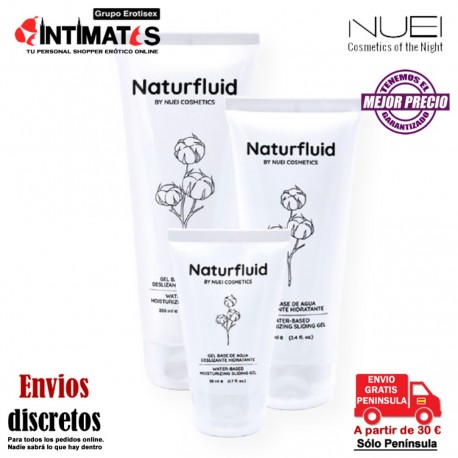 Naturfluid · Lubricante a base de agua especial para sexo anal · Nuei, que puedes adquirir en intimates.es "Tu Personal Shopper Erótico"