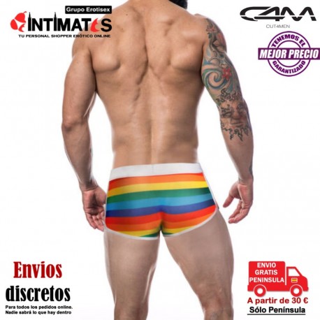 C4M06 · Bóxer Trunk para hombre - Arcoiris · Cut4Men , que puedes adquirir en intimates.es "Tu Personal Shopper Erótico"