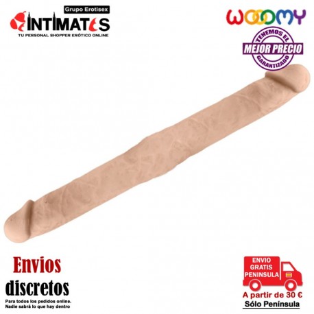 Knock-Knock · Consolador doble con 2 puntas · Wooomy, que puedes adquirir en intimates.es "Tu Personal Shopper Erótico"