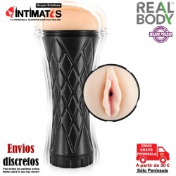 Real Cup · Masturbador vagina con vibración · Real Body