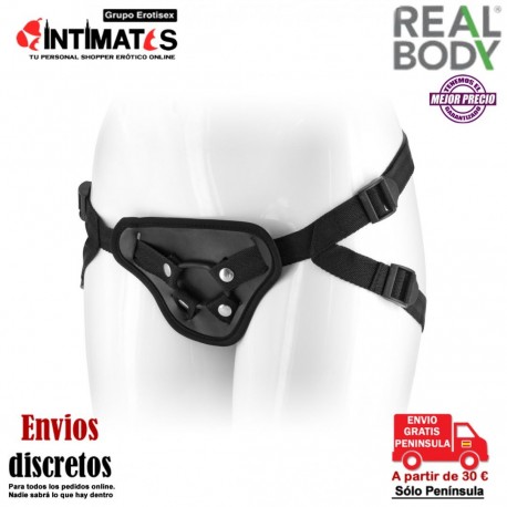 Real Boy · Arnés universal · Real Body , que puedes adquirir en intimates.es "Tu Personal Shopper Erótico"