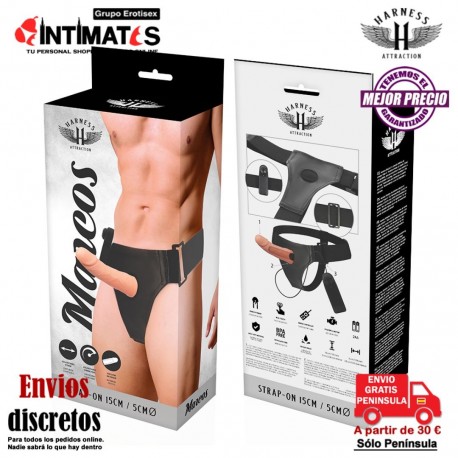 Marcos · Arnés hueco con vibración · Harness Attraction, que puedes adquirir en intimates.es "Tu Personal Shopper Erótico"