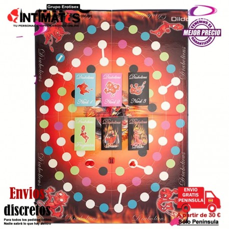 Diabolicus · Un juego infernal para parejas diabólicas · Dildos, que puedes adquirir en intimates.es "Tu Personal Shopper Erótico"